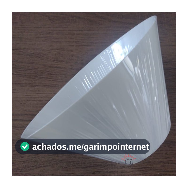 Cupula Abajur 22x14x9 Decoração Quarto Artesanato