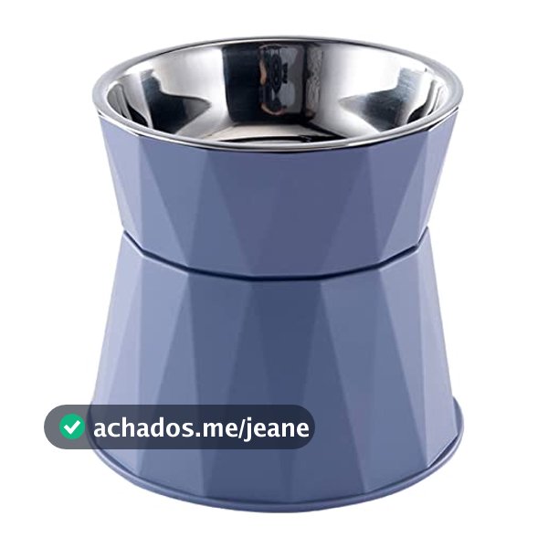 Comedouro Elevado Ergonômico Cães E Gatos