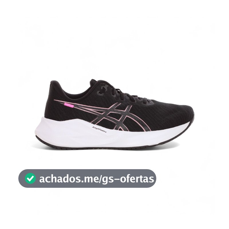 Tênis Asics Versablast 4 Preto e Rosa - Feminino
