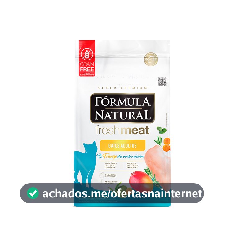 FORMULA NATURAL FRESH MEAT GATO ADULTO SABOR FRANGO 10,1 KG