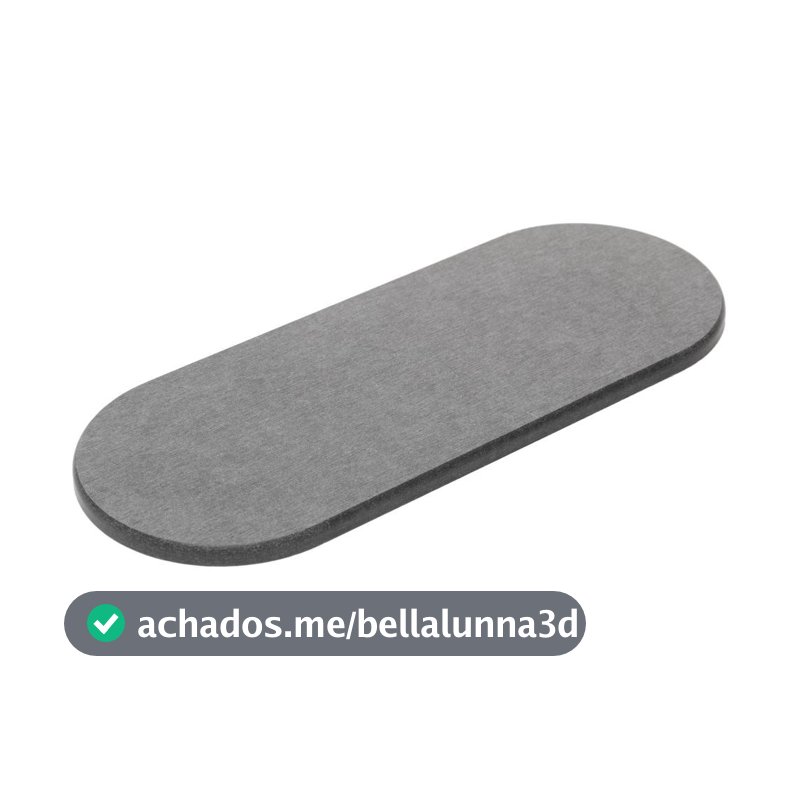 Bandeja Absorvente Diatomita Oval Lyor Cinza Escuro Pedra Seca Rápido Organizadora Pia Bancada Cozinha Banheiro Sabonete