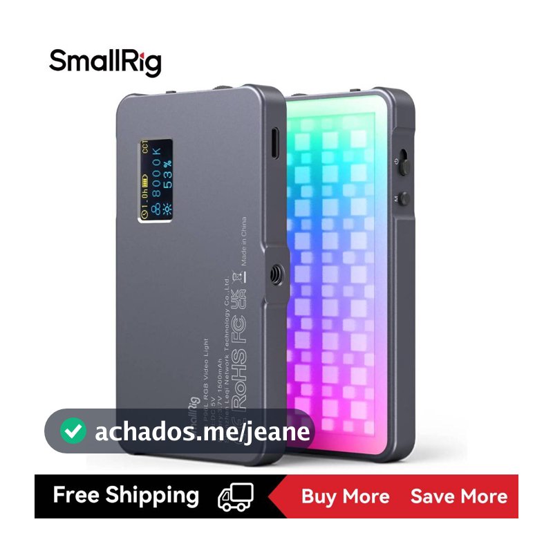 Luz De Vídeo SmallRig Vibe P96L RGB 3489BC
