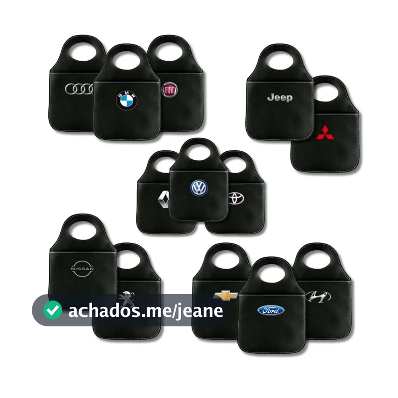 Lixeira Para Carro Encaixe Câmbio Personalizada Todos os Modelos