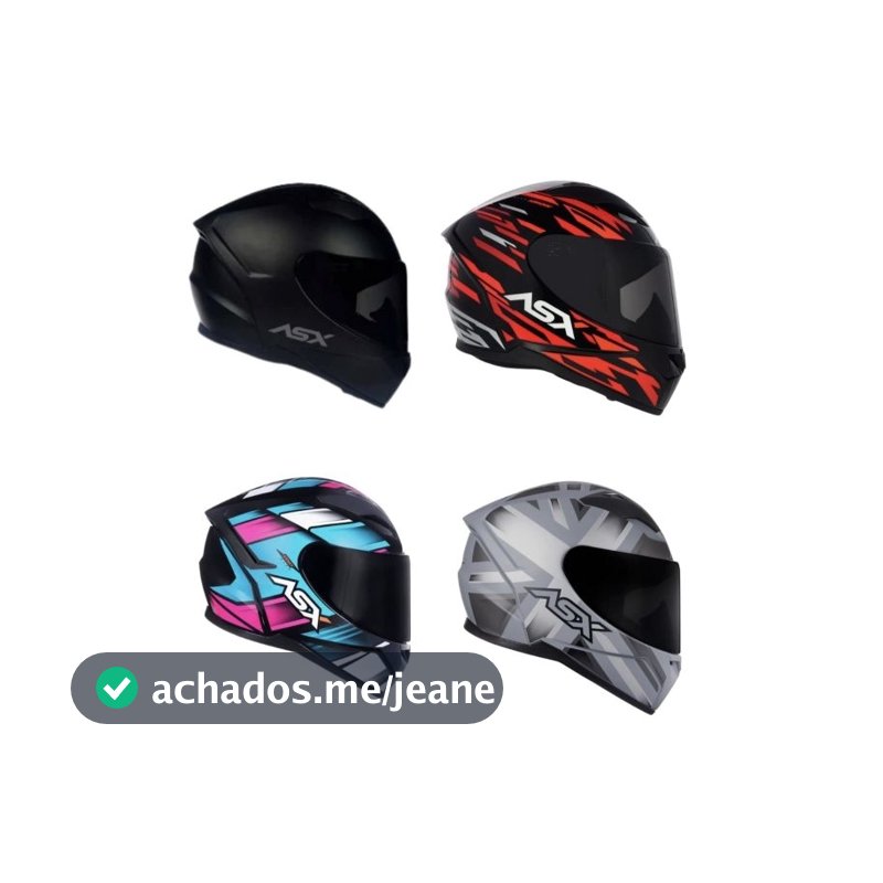 CAPACETE ASX CITY DIVERSOS
