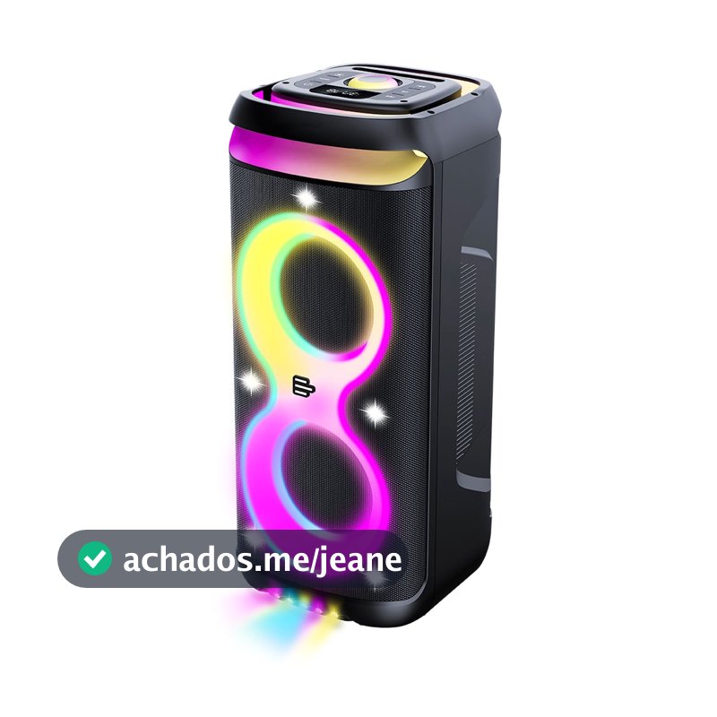 Caixa de Som Torre PULSEBOX 3 1300W Bluetooth Pulse - SP519