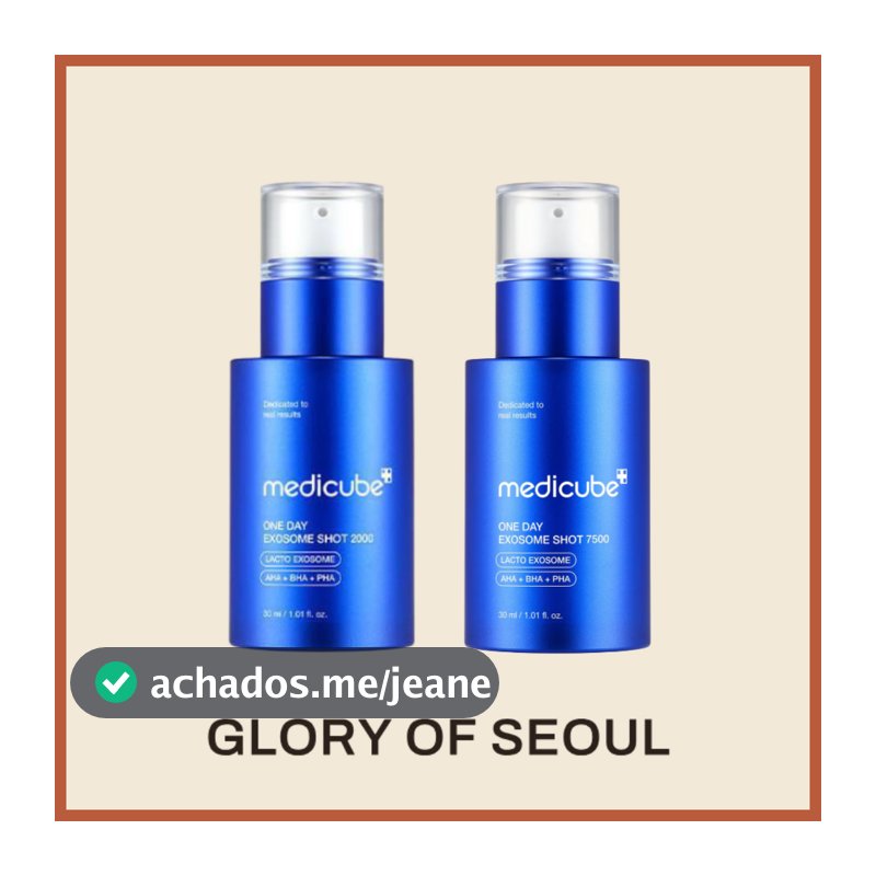 MEDICUBE Oneday Exosome Shot (2000ppm / 7500ppm), 30ml