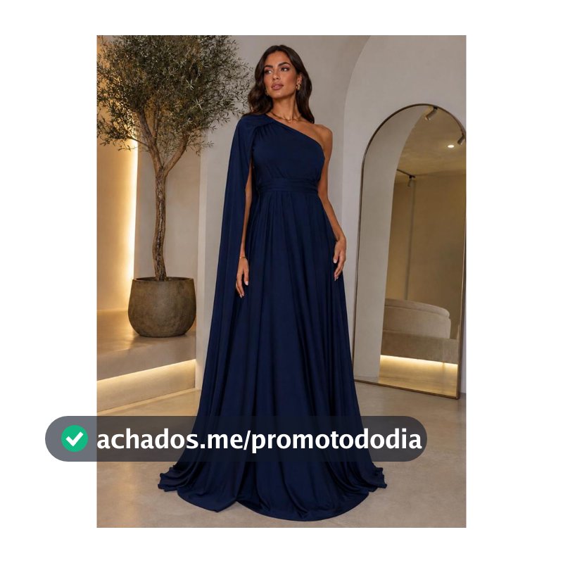 Vestido Nula Manga Capas Longa Festa Casamentos Madrinhas Formatura