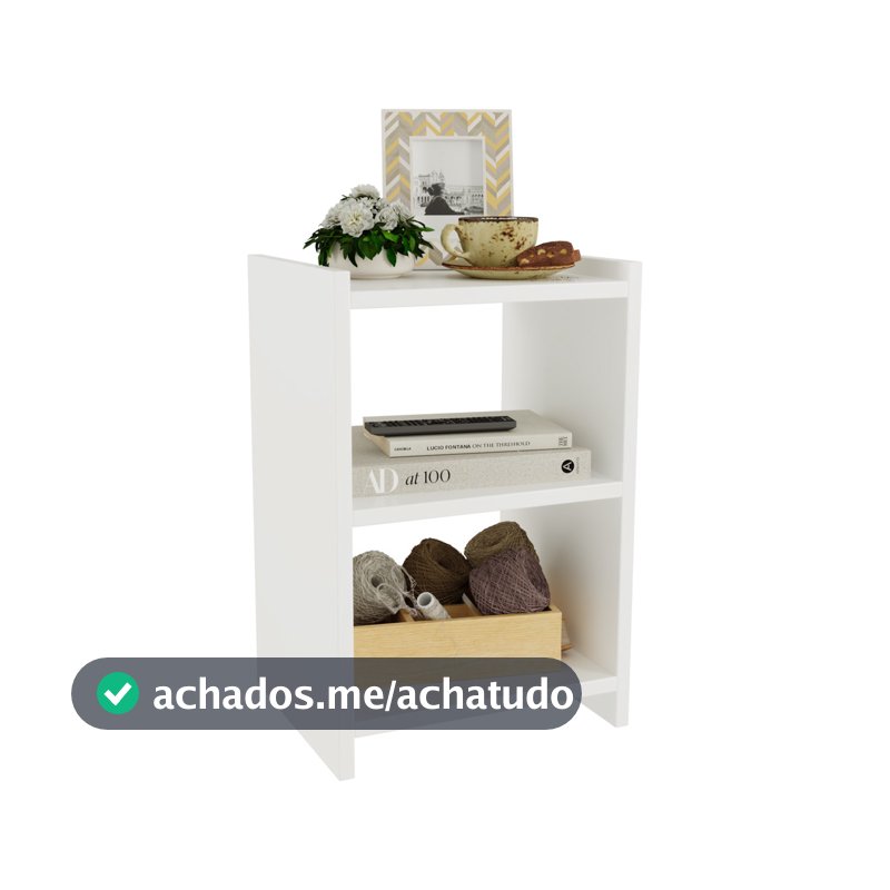 Mesa de Cabeceira Retro para Quarto Casal ou Solteiro Nicho Decoração América