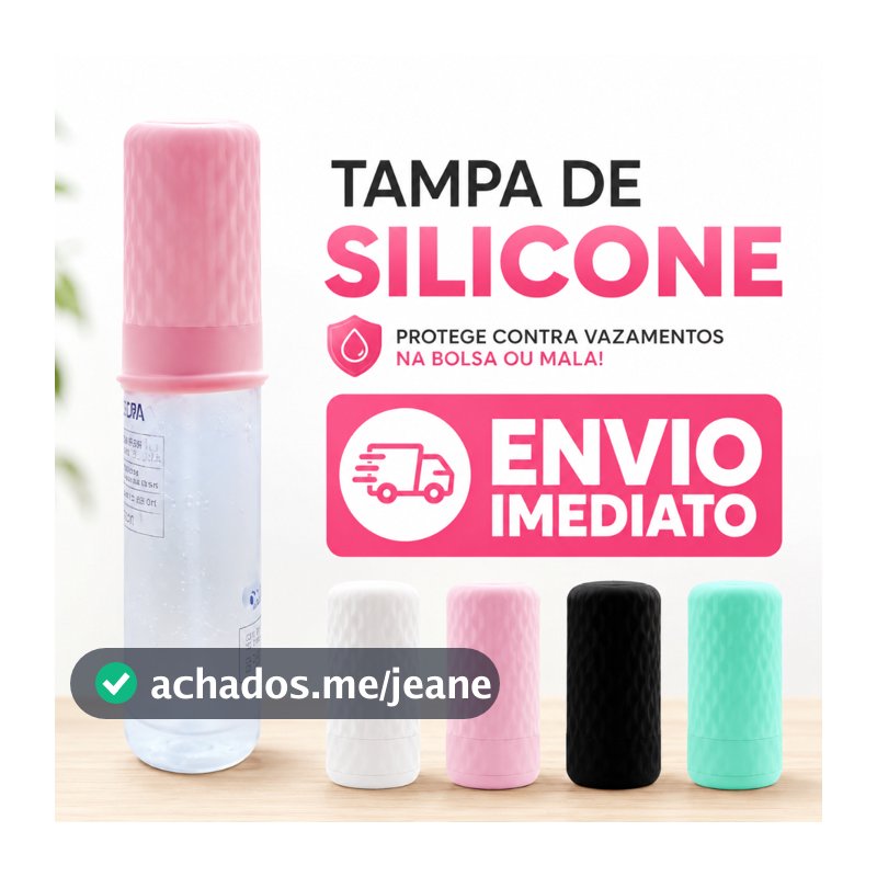 Tampa Silicone Anti Vazamento 3 Unidades Elástica Para Shampoo Frascos Viagem Skin Care Academia