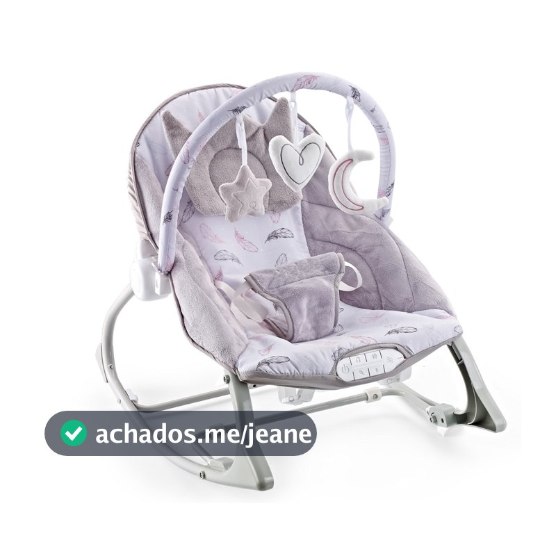 Cadeira de Descanso Bebê Musical FunTime Belle CZ Maxi Baby