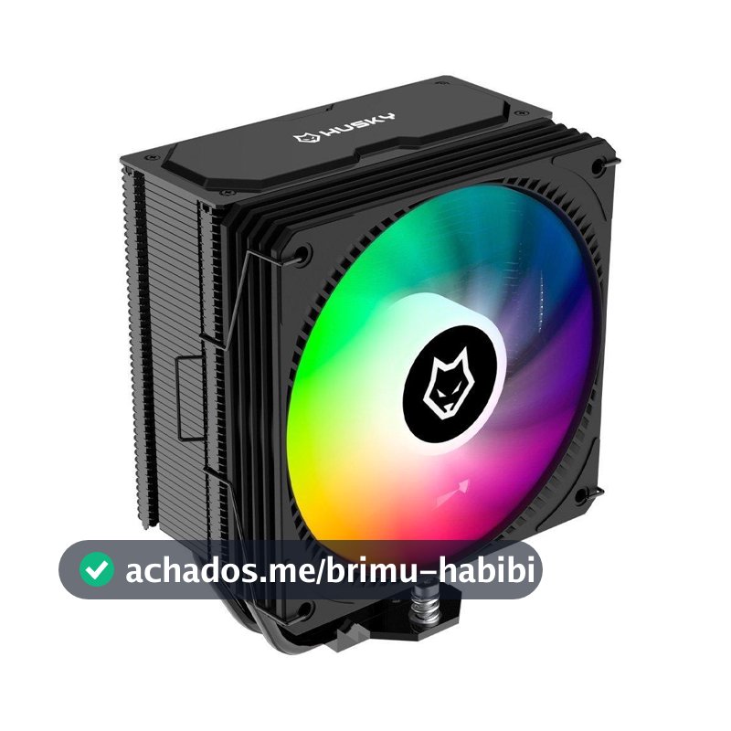 Air Cooler Husky Alisius 200 ARGB 120MM 220W AMD Intel