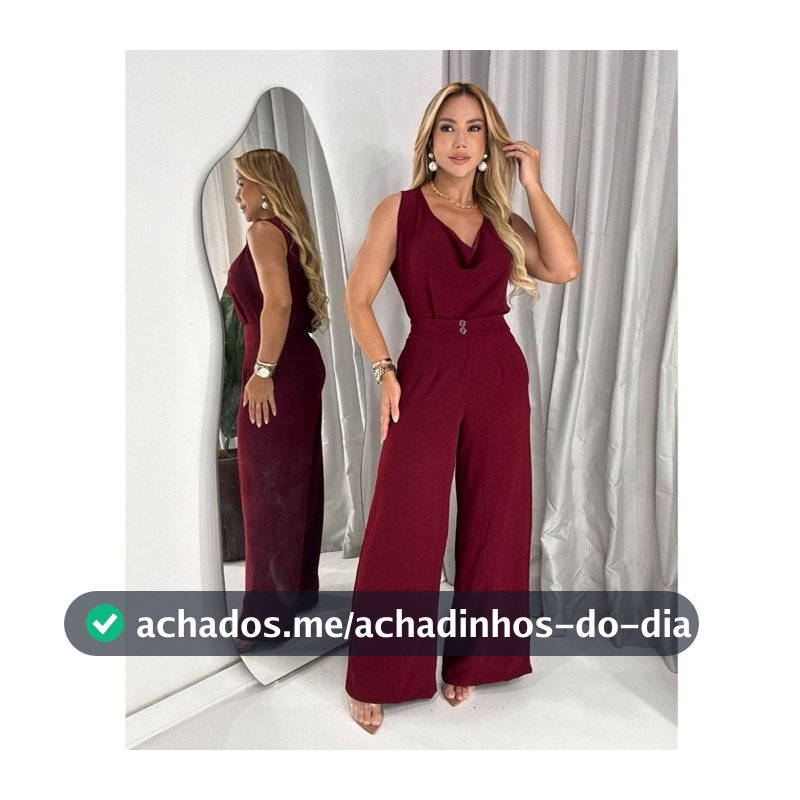 Conjunto Calça e Blusa Feminina | Conjunto Plus Size