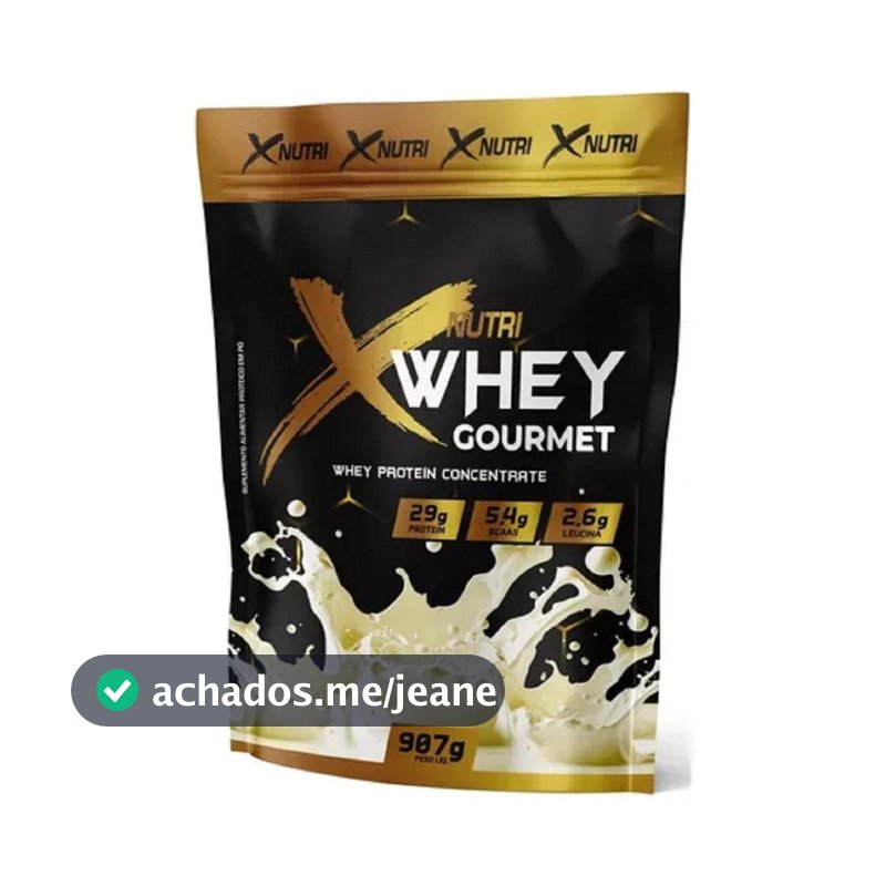 Whey Protein Gourmet Isolado Concentrado  X-Nutri 907g