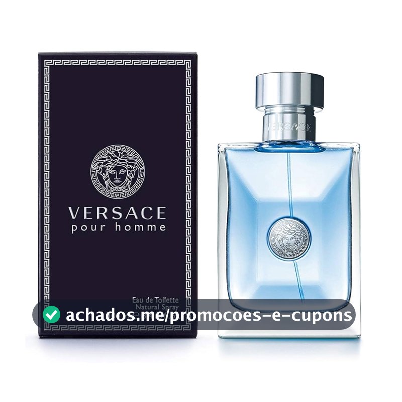 Versace Pour Homme Eau de Toilette Perfume Masculino