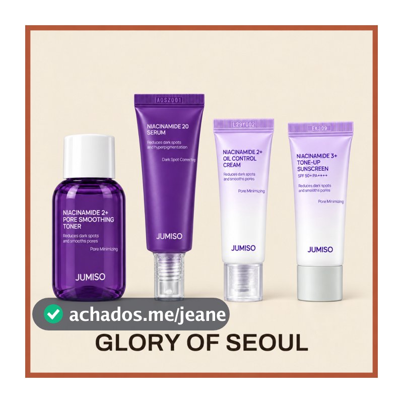 [MINI] Coleção JUMISO Niacinamida 20ML (4 Opções)
