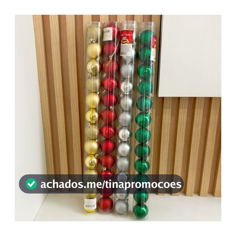 kit com12/10/8/6 bolas de natal Lisa Fosca  tamanho 2/5/6/7/8/10cm decoração enfeite para árvore de natal