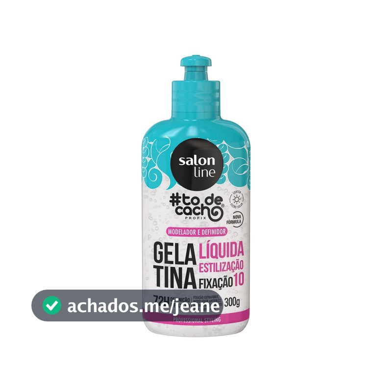 Gelatina Líquida #todecacho Estilização 300ml