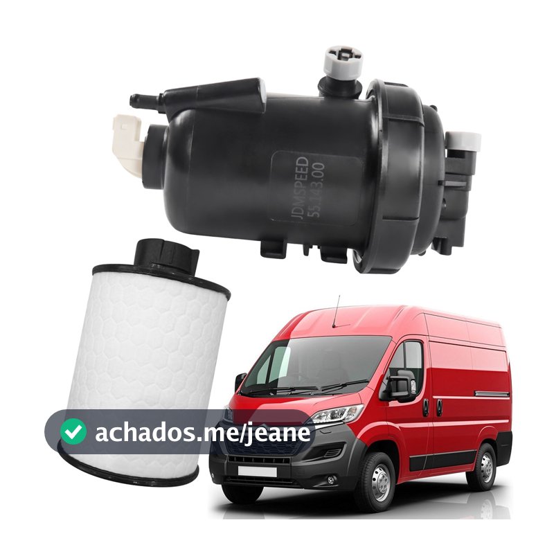 Filtro Combustível Completo Ducato Boxer Jumper 2.3 16V 2010 A 2017 Novo