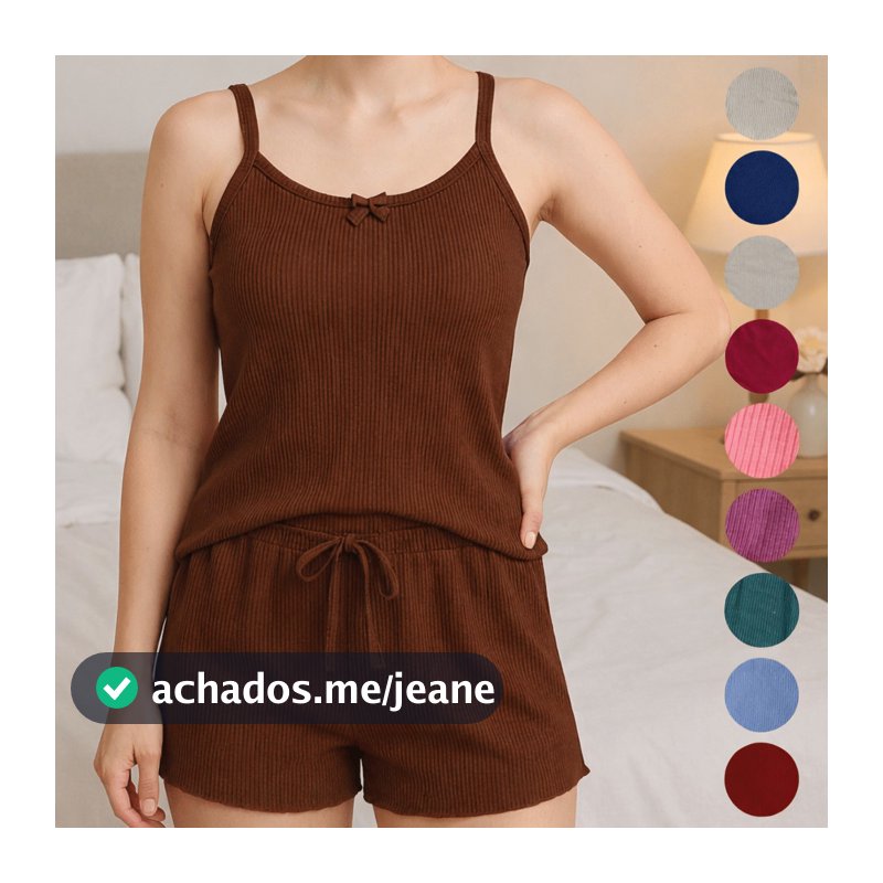 Kit 3 Pijama Baby Doll Sexy Short Doll Feminino Sexy Em Suede