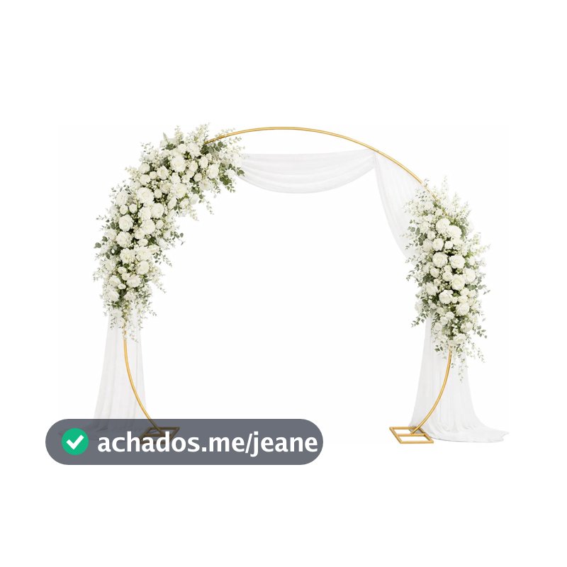 Arco Portal Desmontável Simples Casamento Redondo Portal Grande