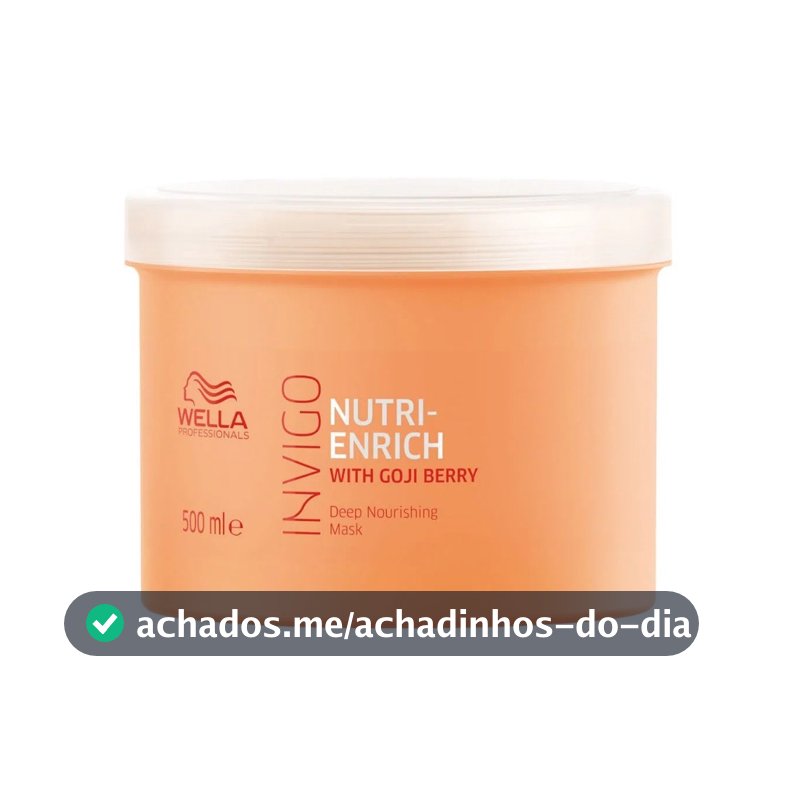 Máscara Tratamento Capilar Wella Professionals Enrich 500ml