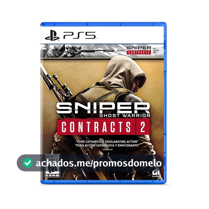 Sniper Ghost Warrior Contracts 1 &  2 Double Pack PS5 Midia Fisica