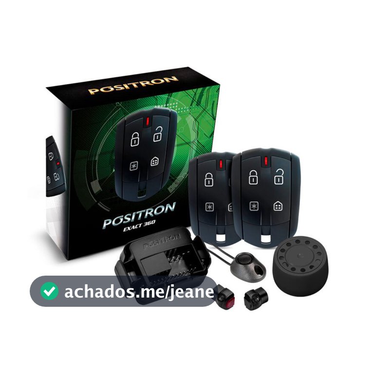 Alarme Automotivo Positron Cyber Exact EX360 Universal