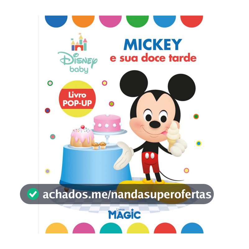 Livro Disney Baby - Mickey e Sua Doce Tarde