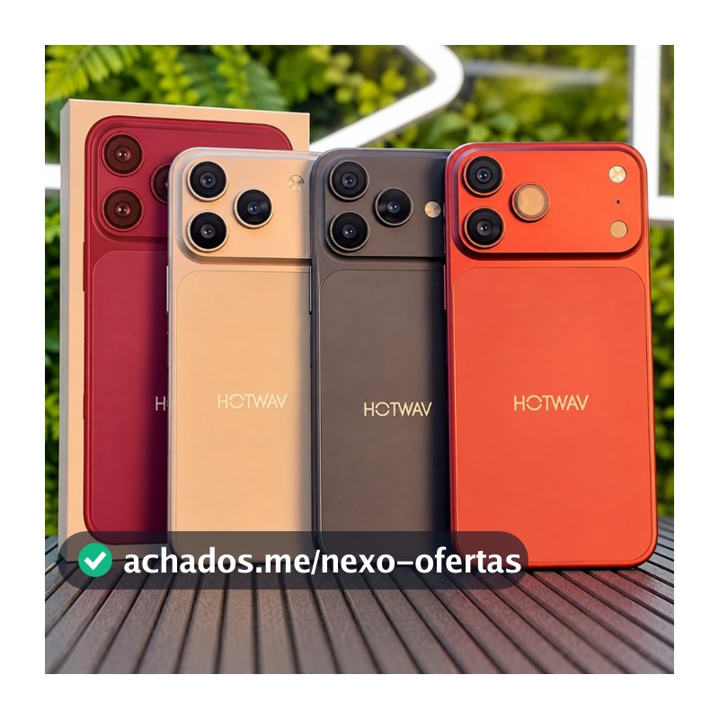 Celular Smartphone HOTWAV A17 | A18 Pro Max Dual SIM Tela 6,75" Bateria 5160mAh Original Lacrado