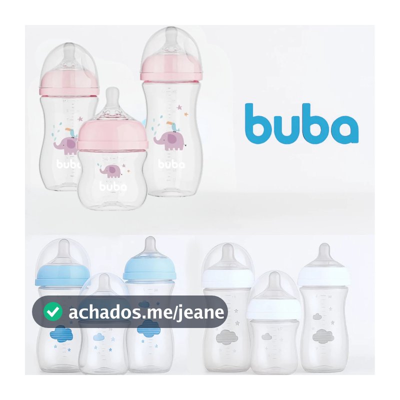 KIT 3 MAMADEIRAS EASY FLOW BUBA