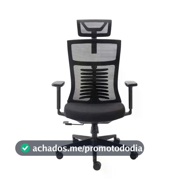 Cadeira Gamer Ergonômica Elements Gaming Vertta Preta