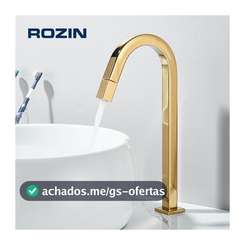 Torneira Lavatório Para Banheiro de água fria preta/cromado torneira de metal para bancada