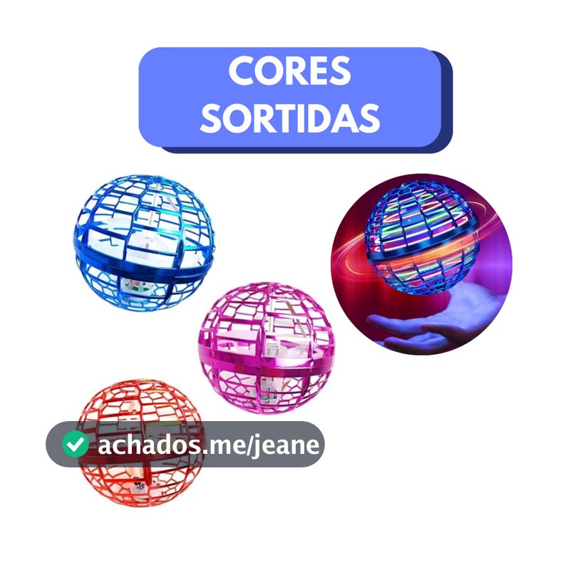 1 Unidade Bola Spinner Voadora Flutuante Boomerang com - Original Premium Lacrado Envio Rápido
