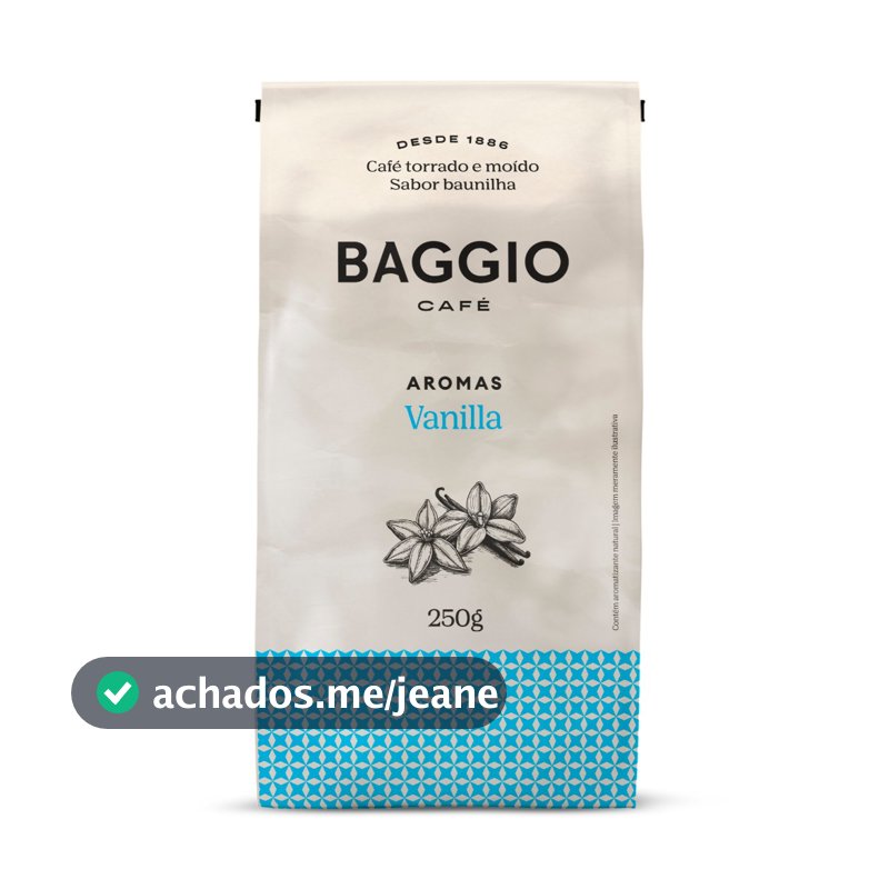 Baggio Café - Café Torrado e Moído Aromas Vanilla 250g