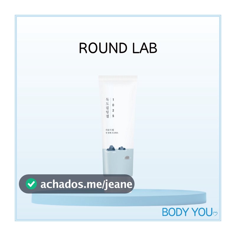 [Round Lab] 1025 Dokdo Peeling Gel 120ml-Esfoliante Suave | Calmante (Pele De Vidro) [100 % Autêntico KR Direct]