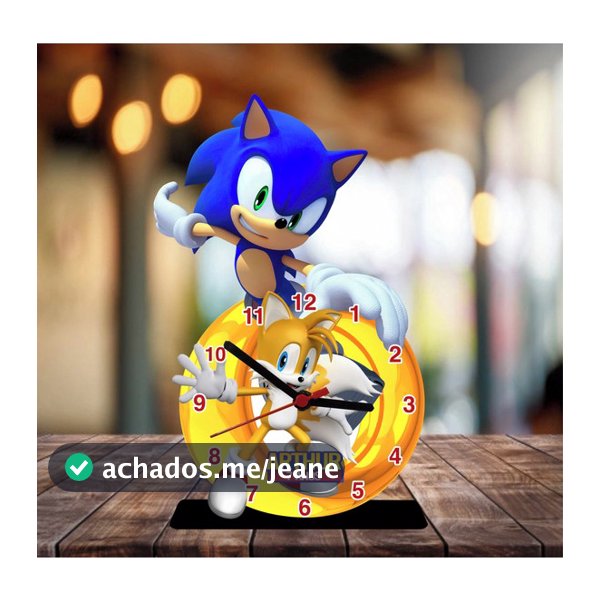 Centro de Mesa Sonic (Opção 2), Lembrancinhas de Aniversário