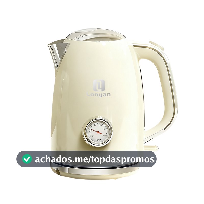 Chaleira Elétrica 1,7L 220V 127V 110V 2200W SUS304 Inox OT-DS1 Rapido Aquecimento Indicador De Água Para Casa Escritório