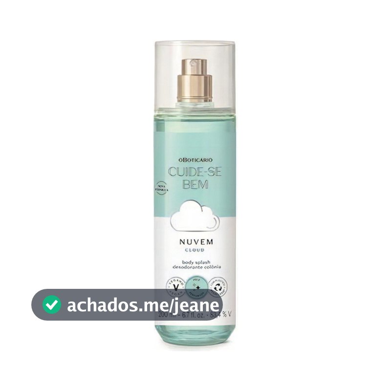Body Splash Cuide-se Bem Nuvem 200ml O Boticário