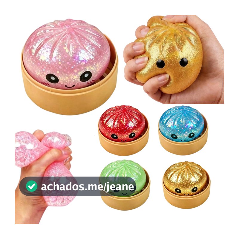 Bola De Aperto De Pão De Ouro Colorida Fofa De 5.5 Cm , Brinquedo Mole De Alívio De Estresse Para Crianças E Adultos , C