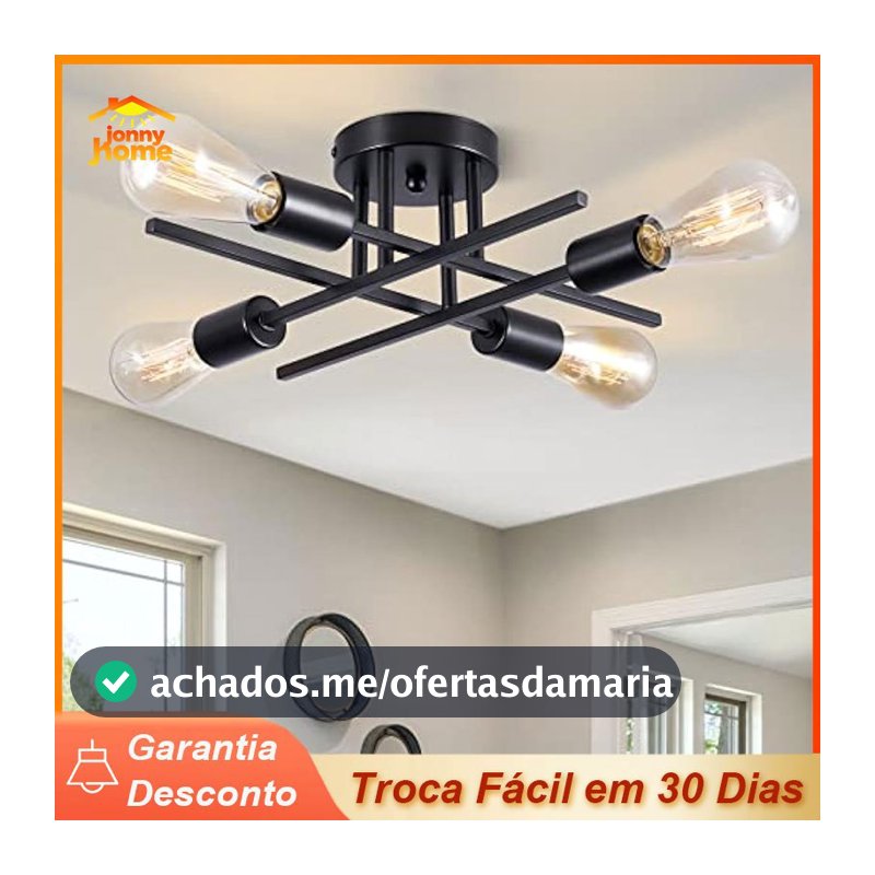 Lustre Led Moderno 4/6 Lampadas Luminária de Teto para sala/cozinha/quarto Iluminação Decorativa De Casa