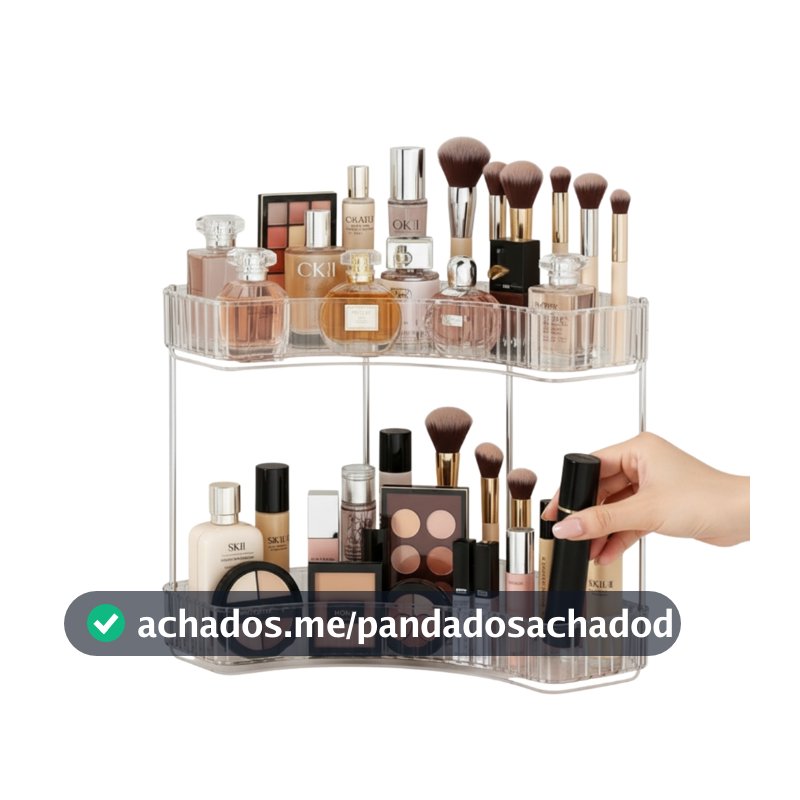Rack Prateleira Organizador De Banheiro Maquiagem Multiuso