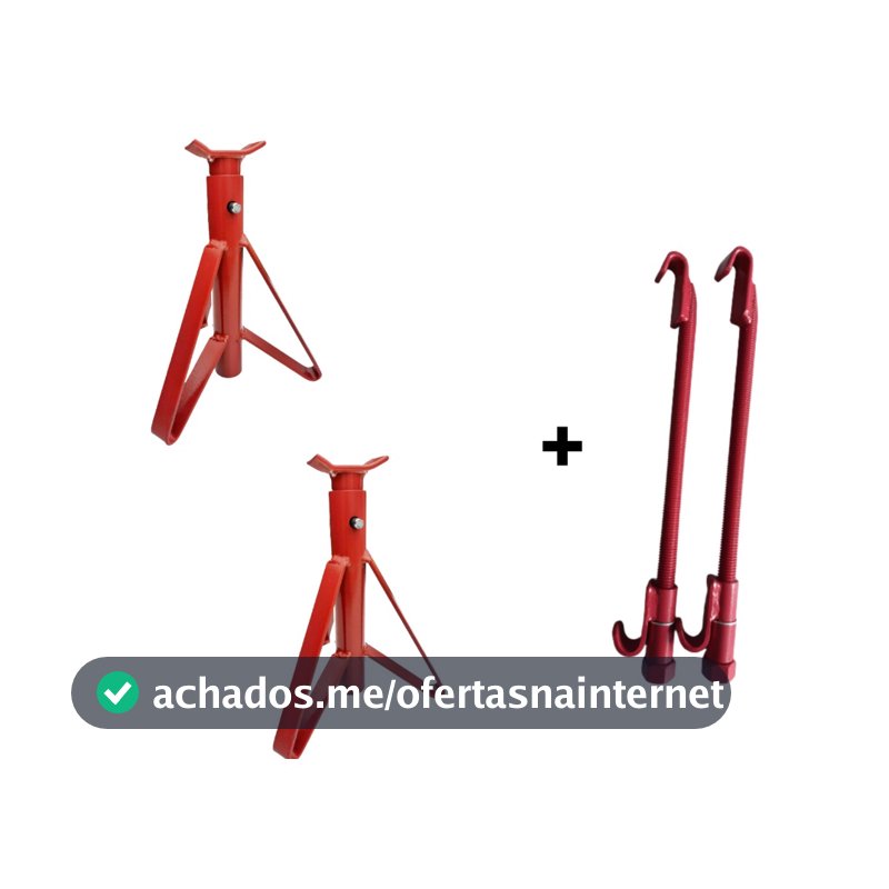 Encolhedor de molas 1 garra universal + Cavalete automotivo
