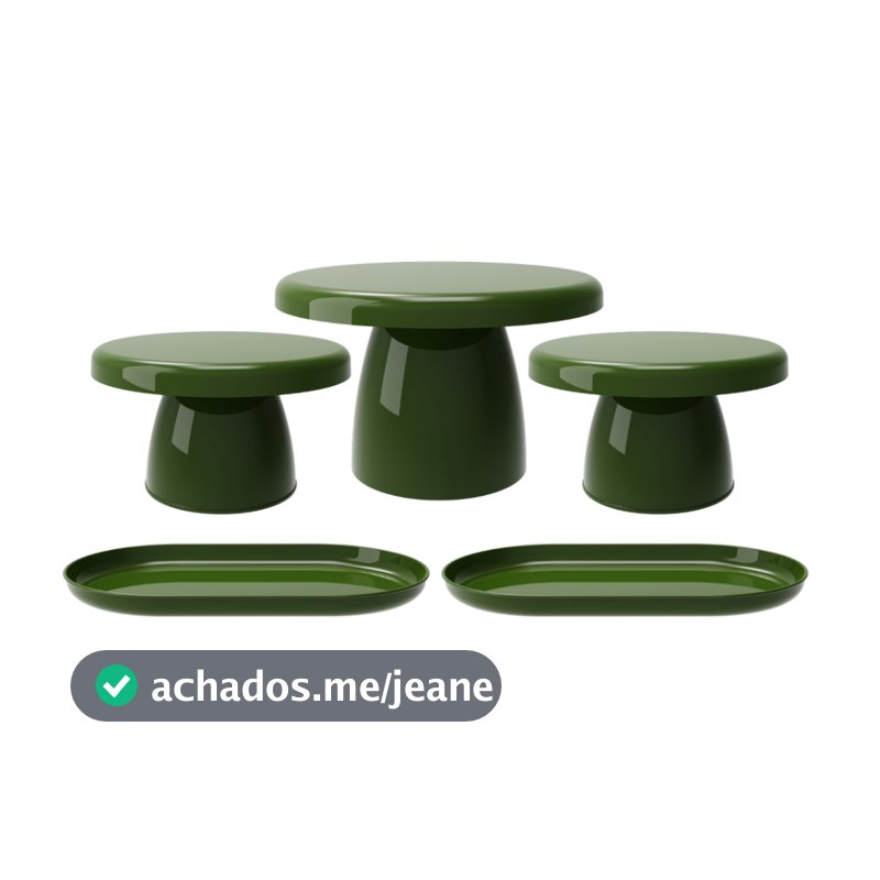 Kit Decoração Festa  5 Peças Boleira Doce Chá Revelação