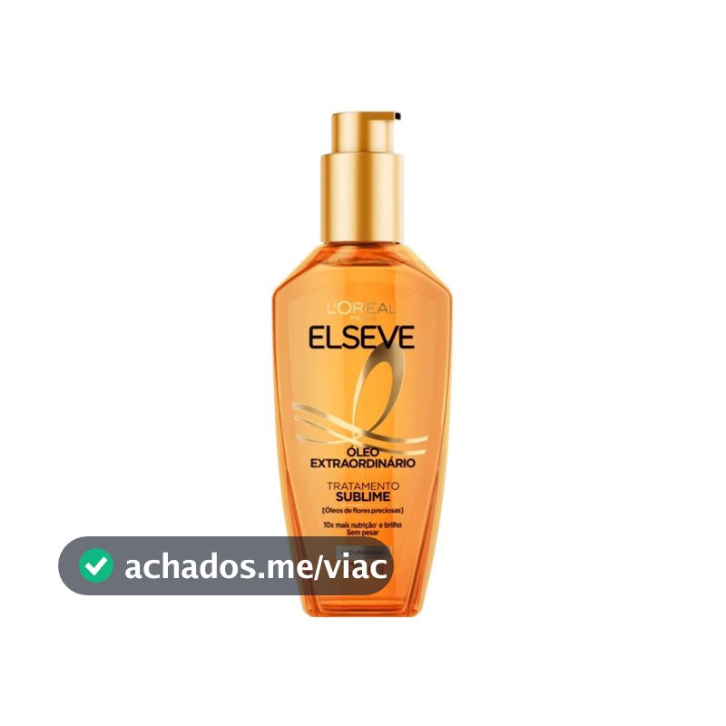 Óleo Capilar Elseve Extraordinário L'Oréal Paris 100ml