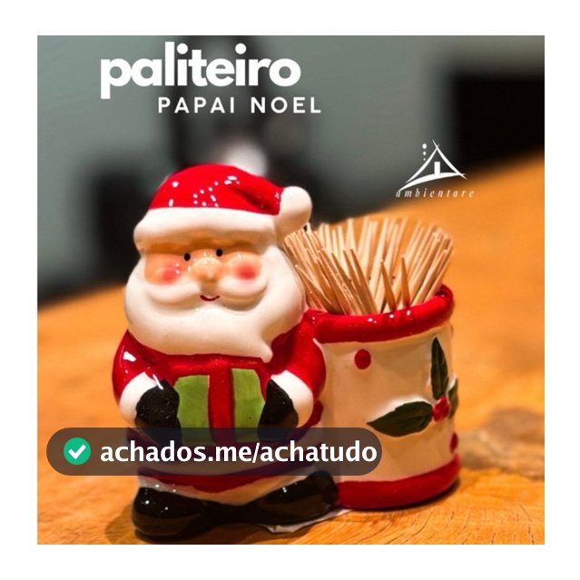 Paliteiro Papai Noel / Boneco de neve Natal envio rápido