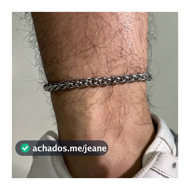 Vnox Fashion Stainless Steel Correntes De Tornozeleiras De Aço Cubano Para Homens , Nunca Desbotam À Prova D'água
