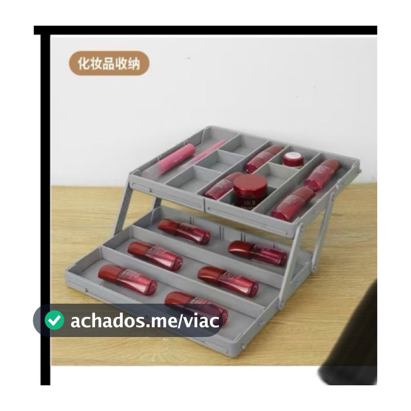 Organizador De Gaveta , Multinível Inteligente Expansível Ajustável De Mesa De Banheiro  ref-A109