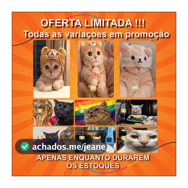 Adesivos Para Cartão Gatinho, Gato, película adesiva para cartão de, Adesivo meme, fofo, engraçado.
