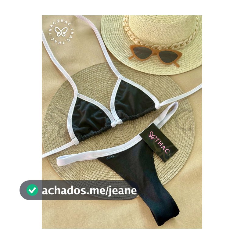 Biquíni de Fita Fio Suplex Marquinha Verão Tendência Moda Praia 2026
