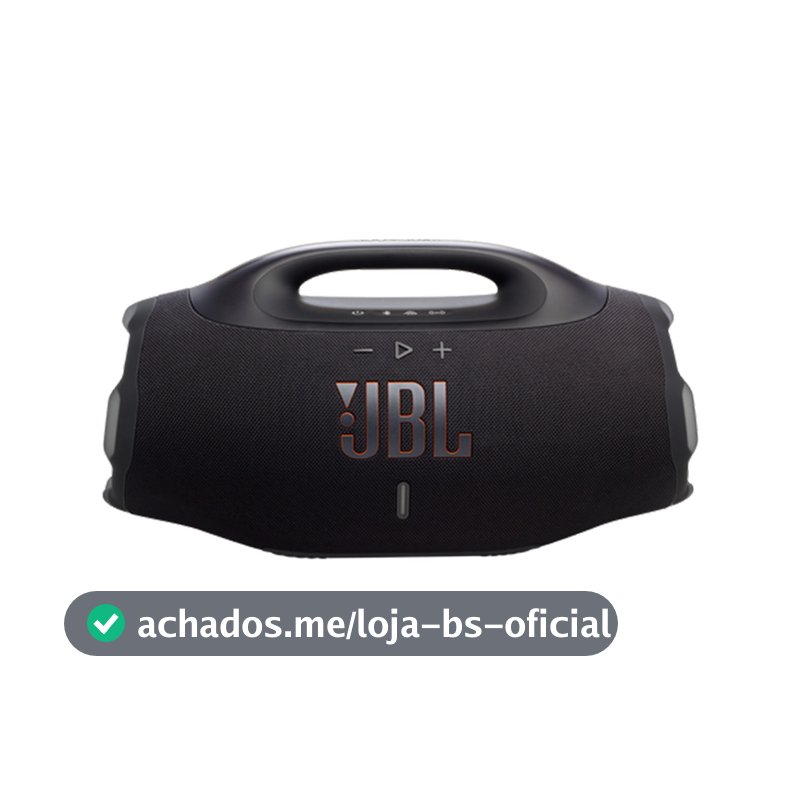 Caixa de Som Jbl Boombox 4 Bluetooth 34h Ip68 210rms Preta